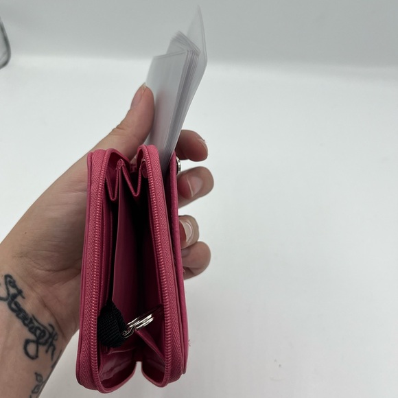 Vintage buxton pink leather wallet - Picture 5 of 6